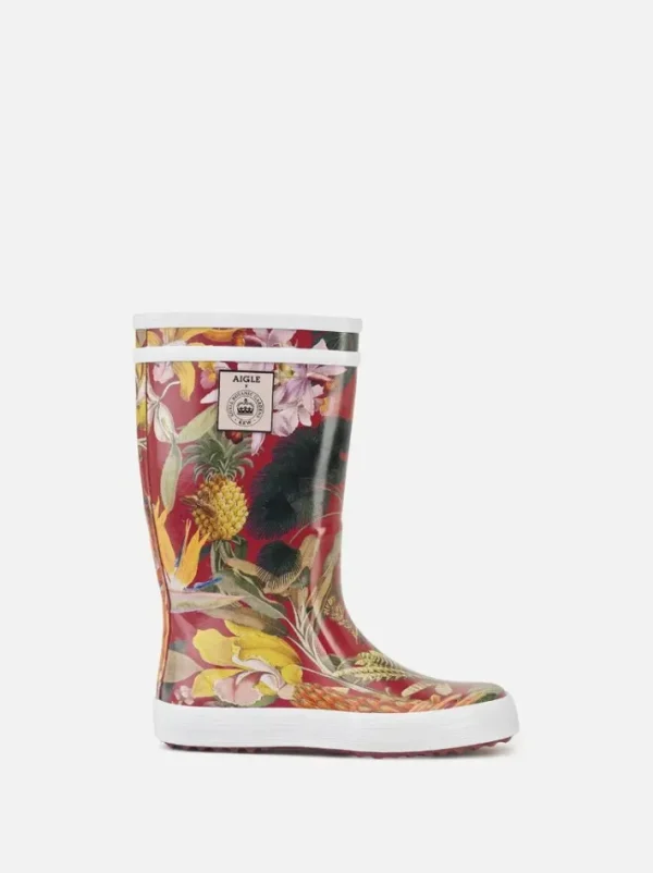 AIGLE Lolly pop Kid Red KEW GARDEN