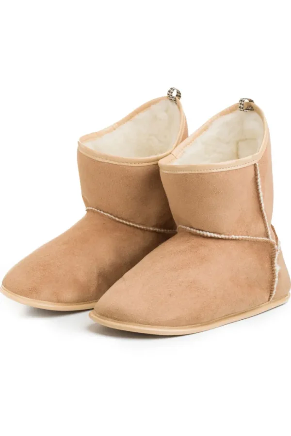 Alwero Booties Ozy Velour Light Brown