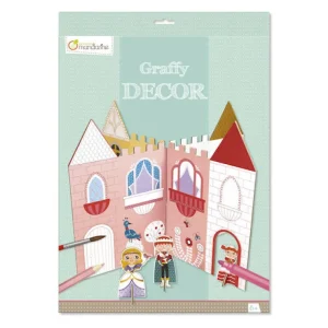 Avenue M Graffy Decor Castle