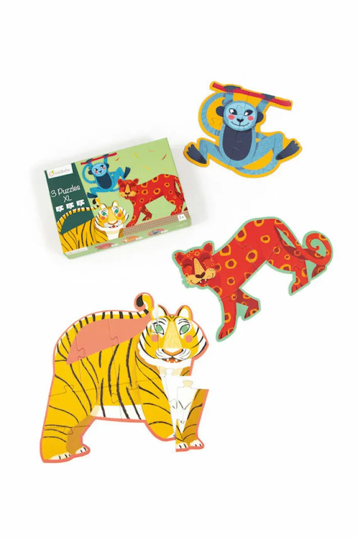 avenue_m_puzzle_xl_jungle_0.webp Avenue M Puzzle 3XL Jungle Hairy Animals