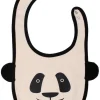 Baby Bib Black/Putty PANDA