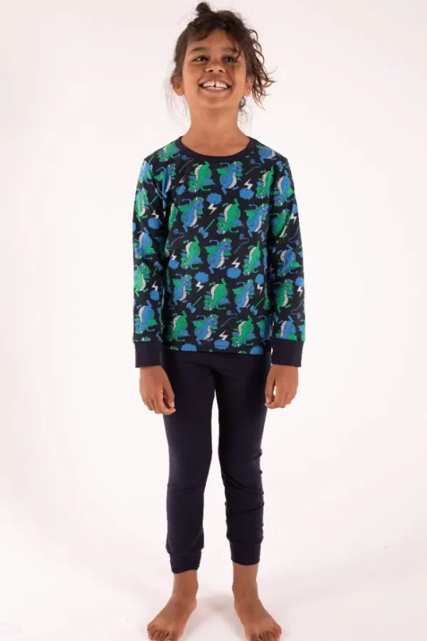 BIFROST - Slumber Nightwear Dk Navy DRAGONS