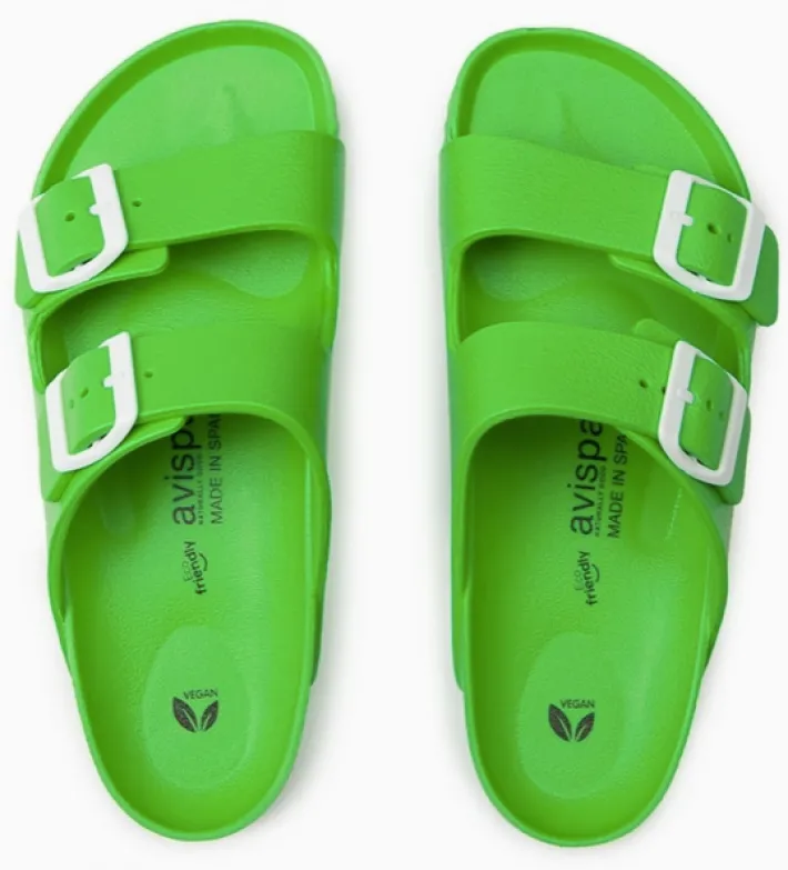 calzame__coachella_bio_ev_0-7.webp Calzame - Coachella Bio EVA Sandal Apple Green