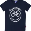 CYCLECPH Kids Smilecycle Tee Navy CYCLE (white)