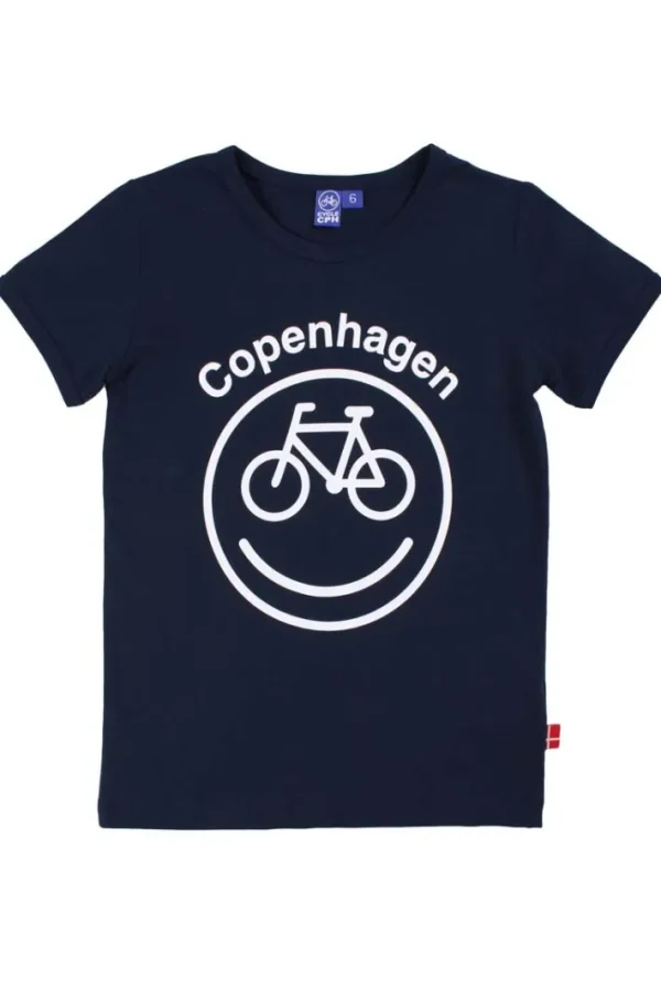 CYCLECPH Kids Smilecycle Tee Navy CYCLE (white)