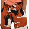 Danalfred Poplin Shorts Rust BIG STORK