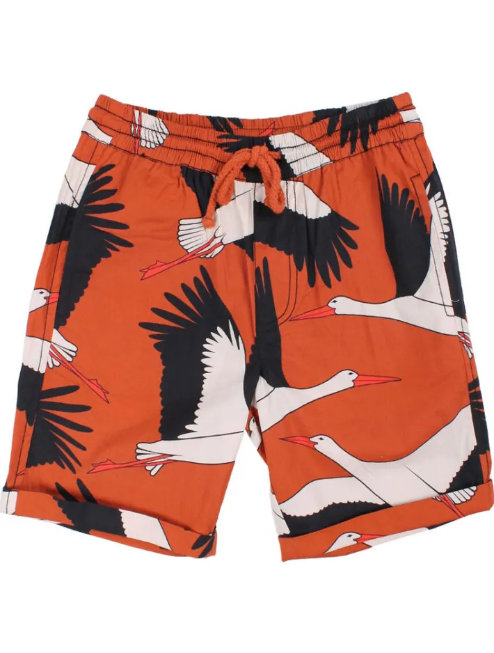 danalfred_poplin_shorts_r_5.webp Danalfred Poplin Shorts Rust BIG STORK