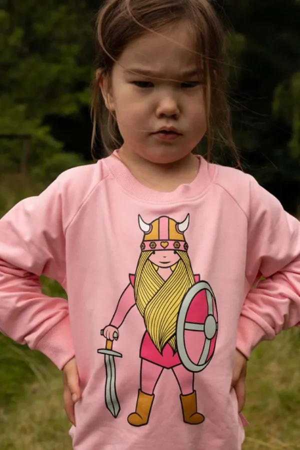 Danamerika Sweat Pastel Pink FREJA DIN VEN