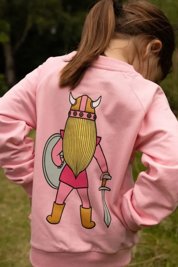 Danamerika Sweat Pastel Pink FREJA DIN VEN