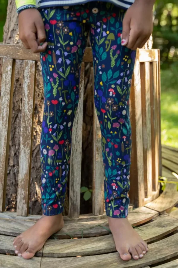 Danandrea Modal Leggings Navy BOTANICAL