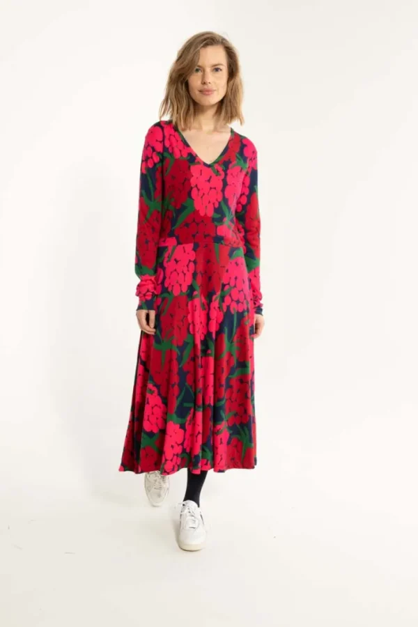 Danandreasen Interlock Dress Dark Navy MAXIBERRY