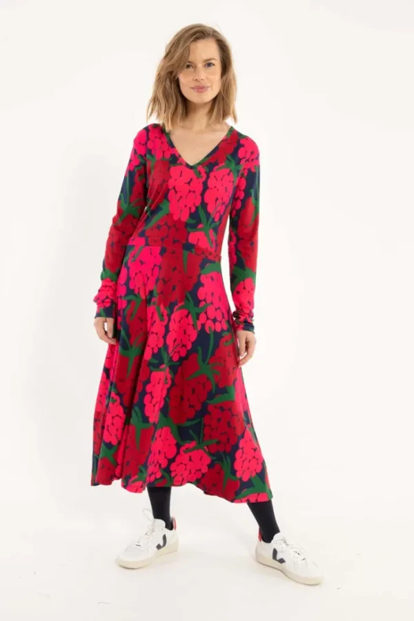 Danandreasen Interlock Dress Dark Navy MAXIBERRY