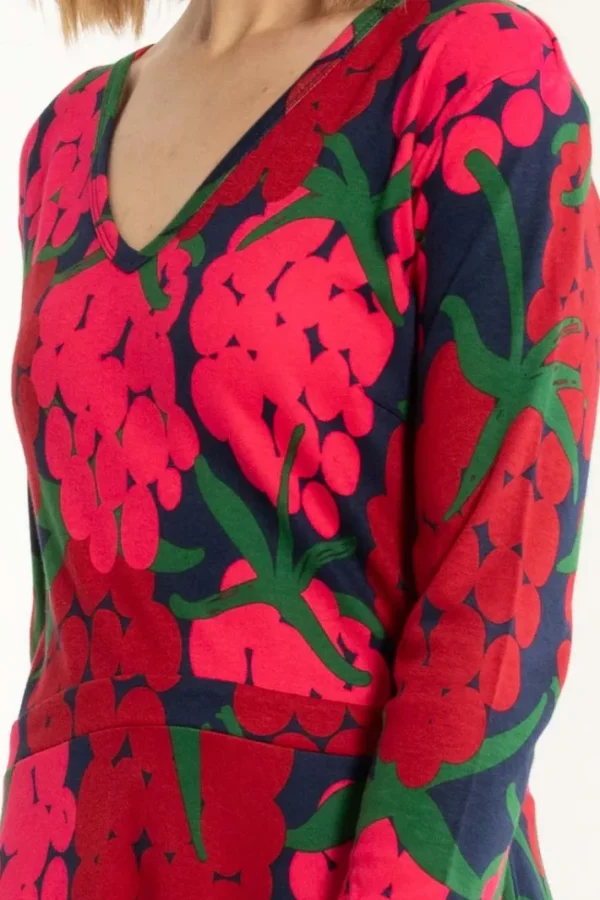 Danandreasen Interlock Dress Dark Navy MAXIBERRY