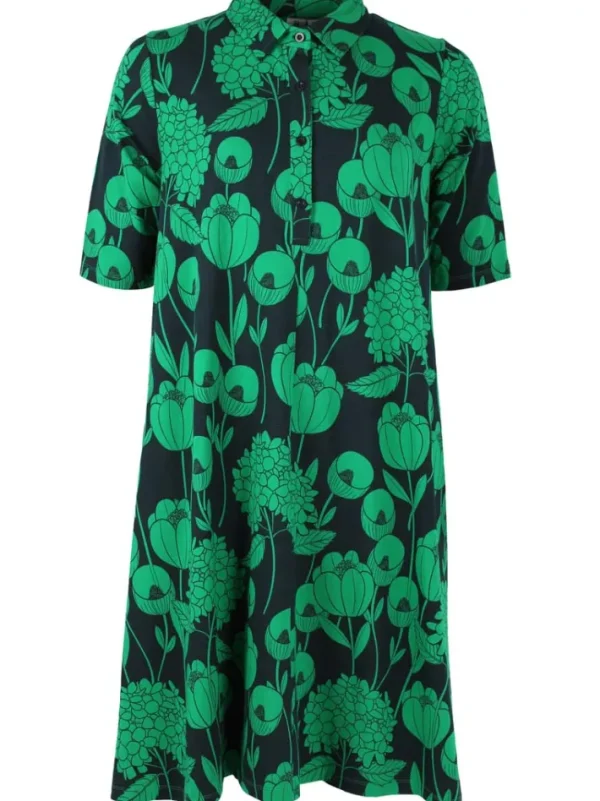 Dananemone LS Modal Dress Dark Navy HORTENSIA