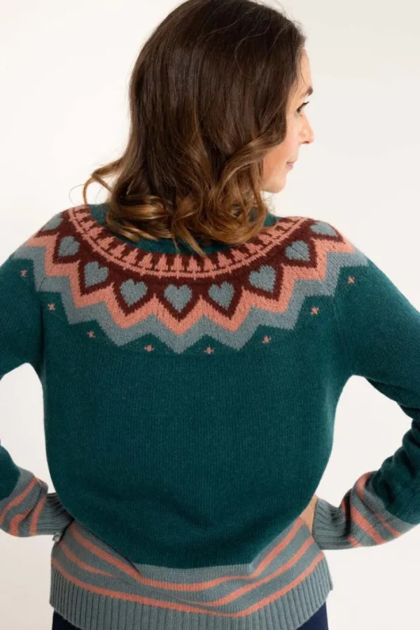 Dananja Wool Cardigan Dark Slate