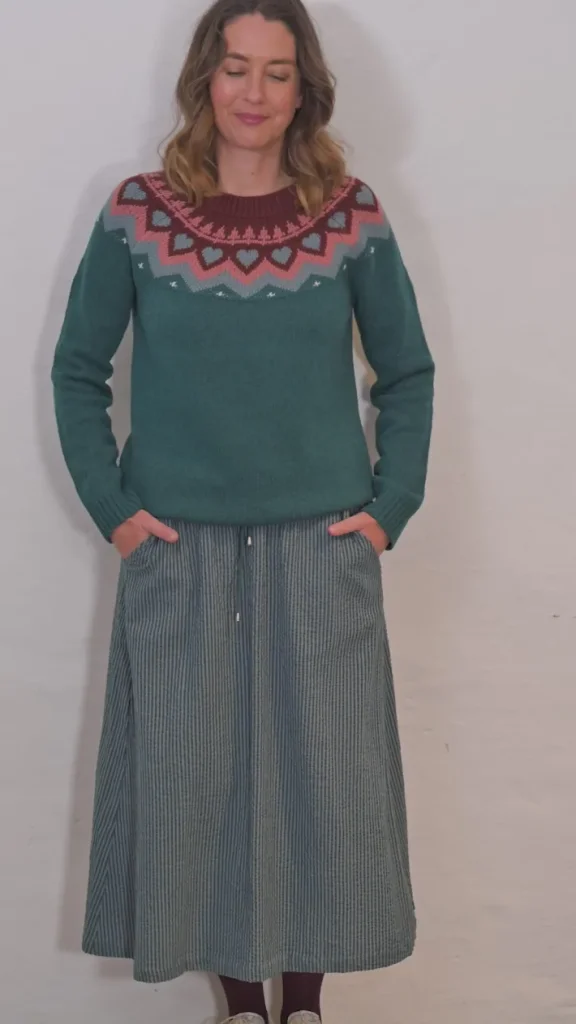 Dananne Wool Sweater Dark Slate