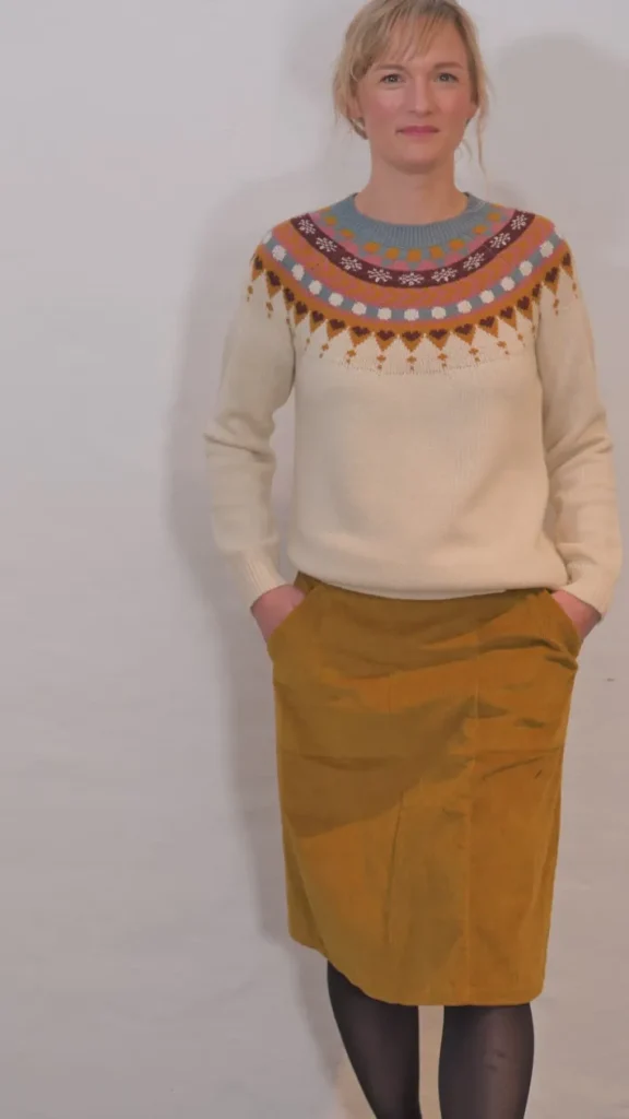 Dananne Wool Sweater Light Beige