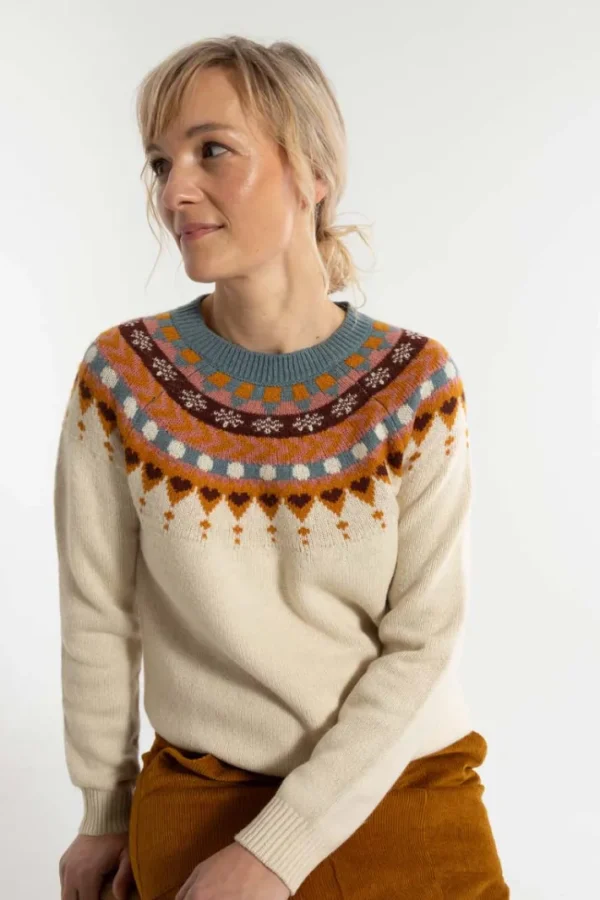 Dananne Wool Sweater Light Beige