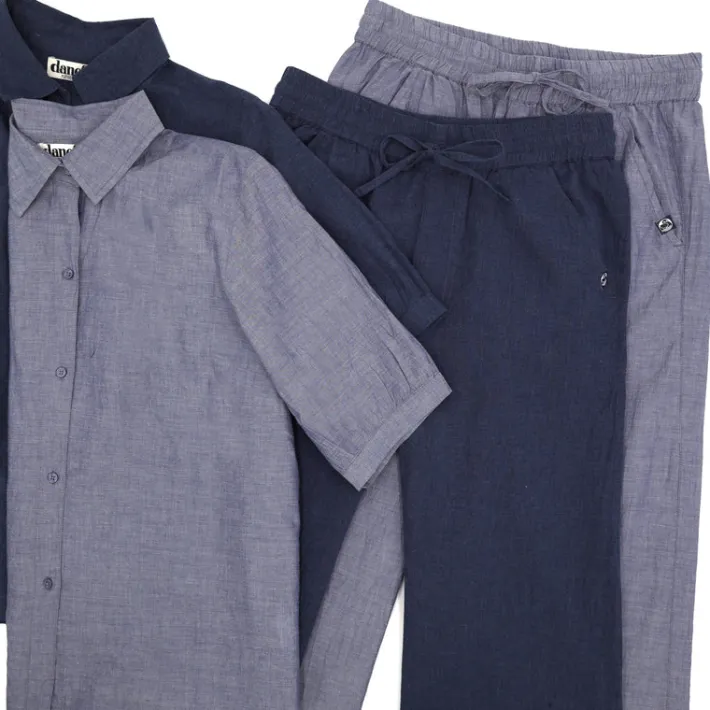 danapril_ss_chambrey_dres_4.webp Danapril SS Chambrey Dress - Denim blue