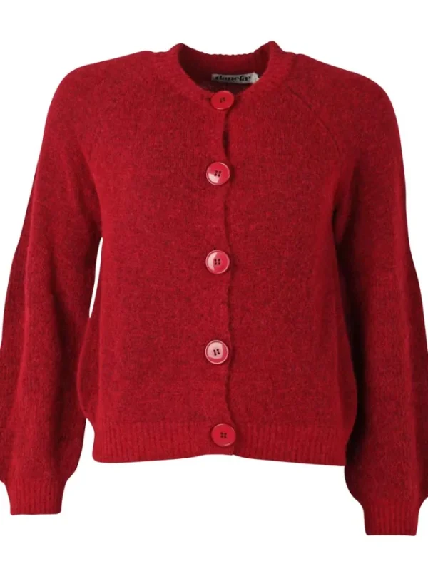 Danarnaq Alpaca Cardigan Bordeaux
