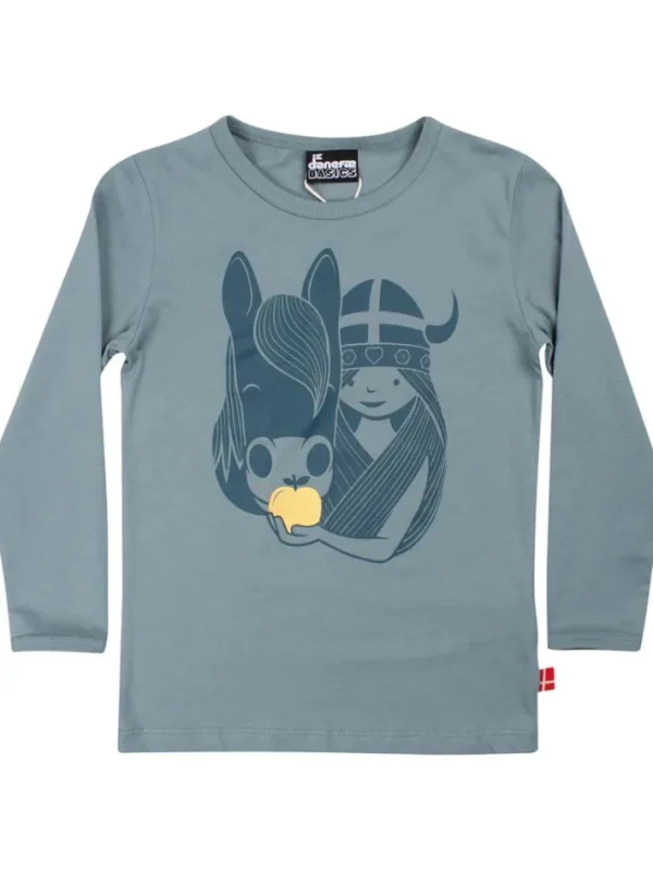 Danebasic Longsleeve Blue Grey IDUN