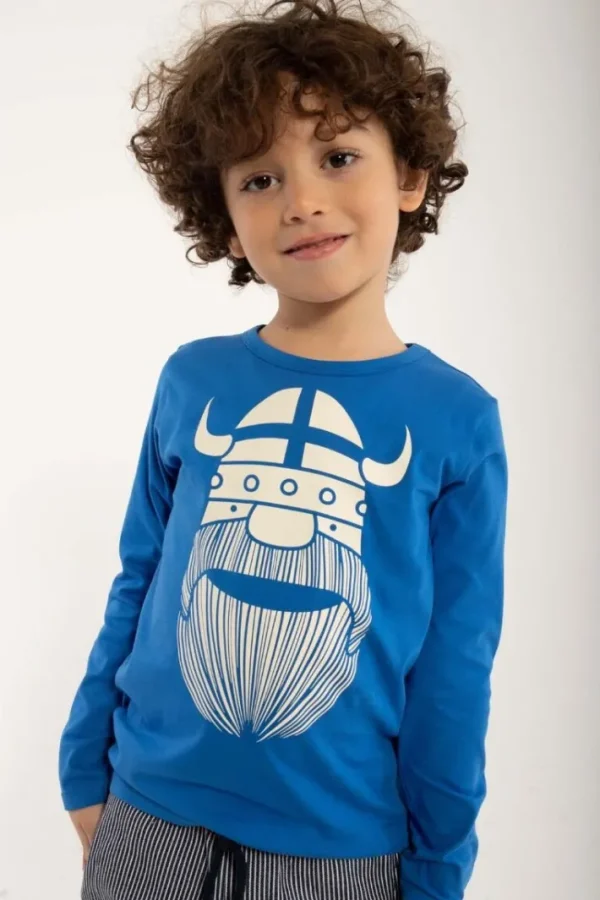 Danebasic Longsleeve Blue ERIK