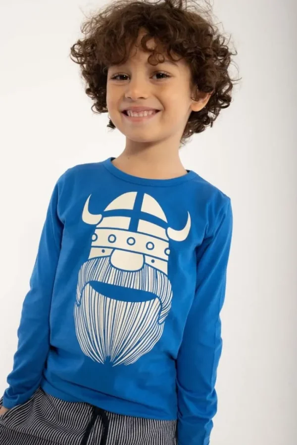 Danebasic Longsleeve Blue ERIK