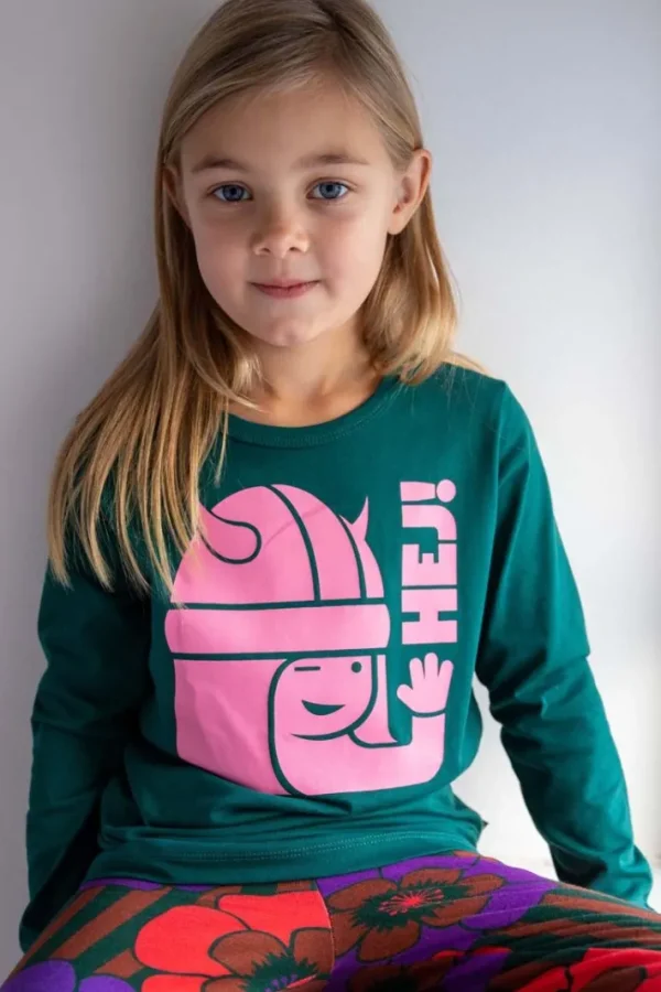 Danebasic Longsleeve Dark Duck HEJ FREJ