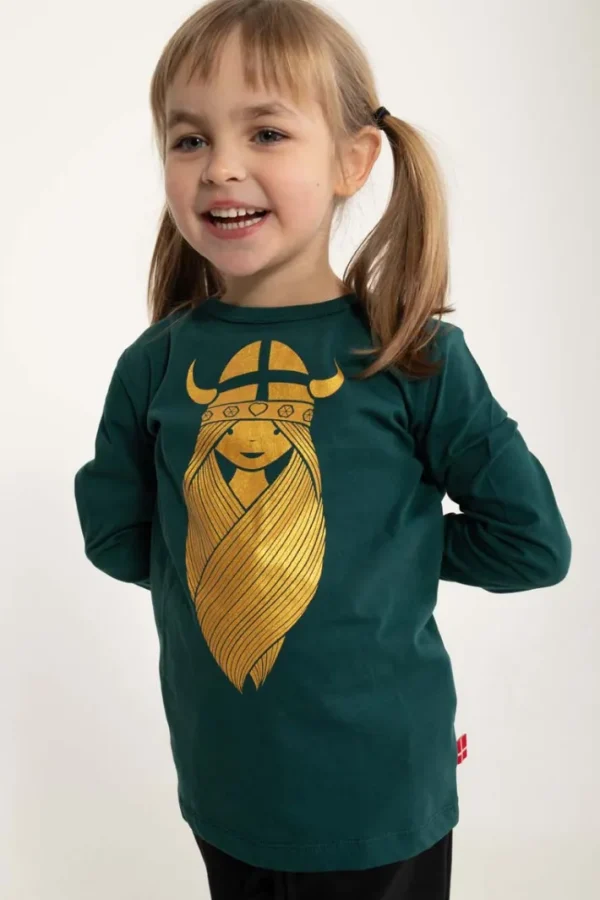 Danebasic Longsleeve Dark Slate FREJA (GLITTER)