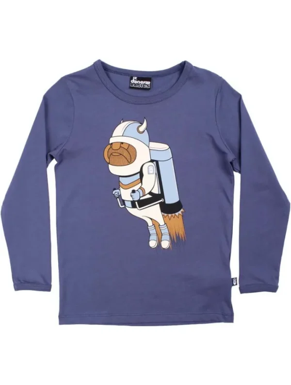 Danebasic Longsleeve Grey Marine JETPACK VIKING