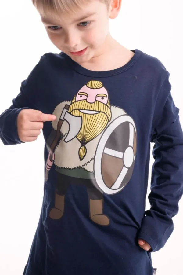 Danebasic Longsleeve Navy HARALD