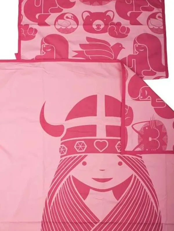 Danebed linen Baby Roof Top/ blush pink FREJA