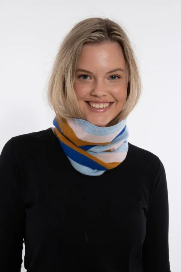 Danebest Friend Merino Neckwarmer Gentle Stripe