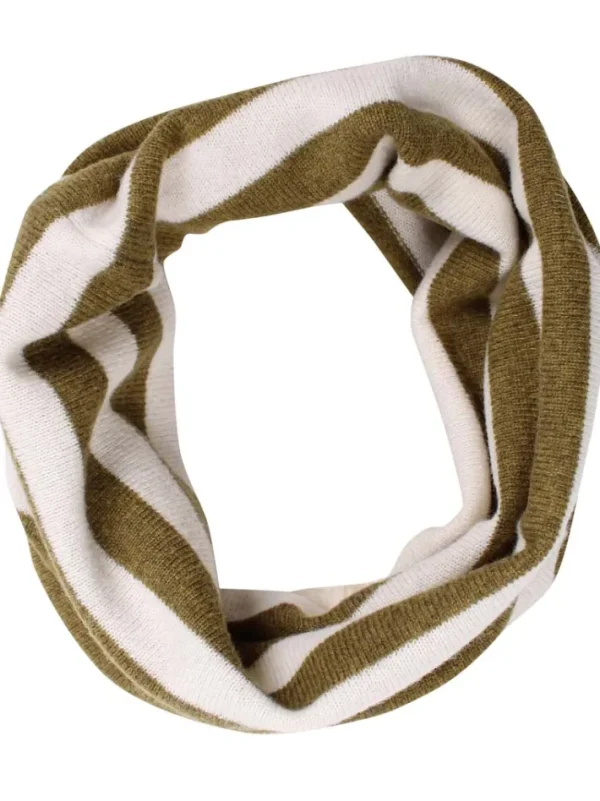 Danebest Friend Merino Neckwarmer Olive/Chalk