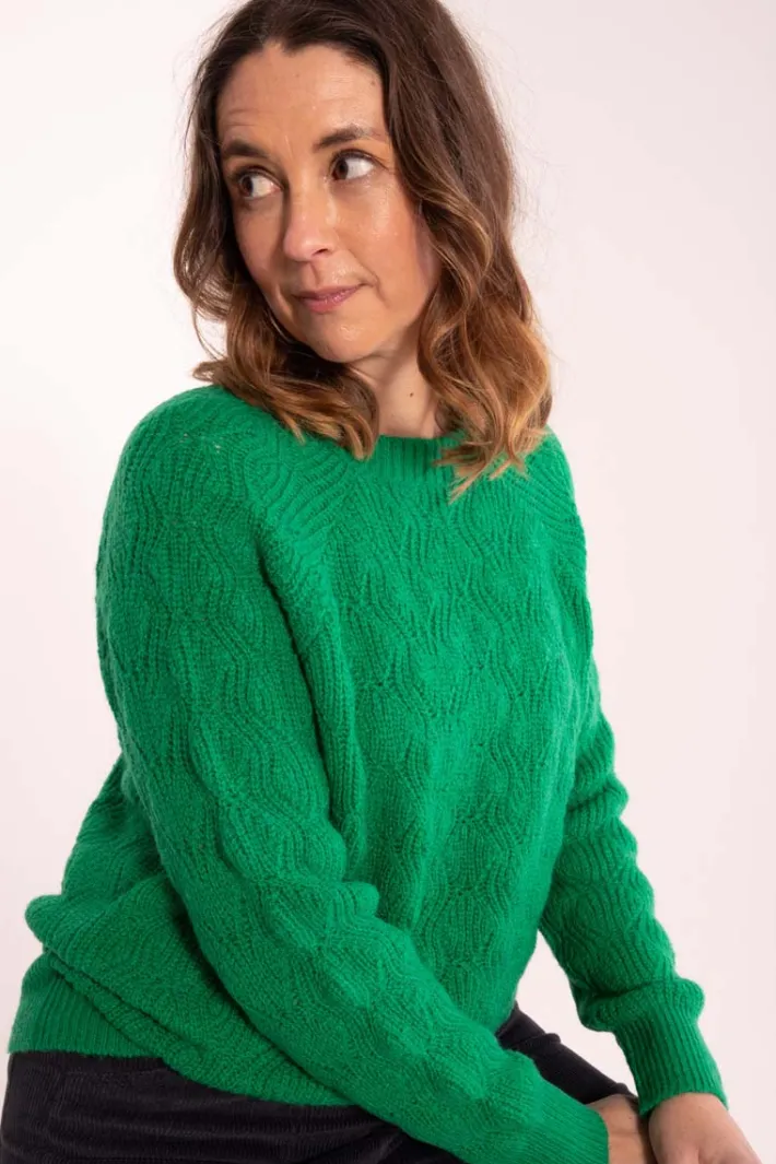 danebirdie_wool_sweater_g_1.webp Danebirdie Wool Sweater Grass Green