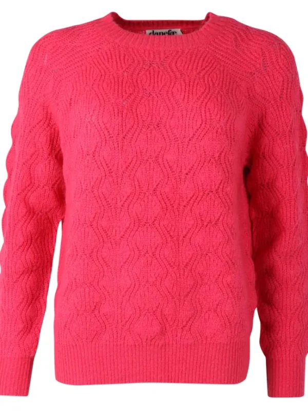 Danebirdie Wool Sweater Power Pink
