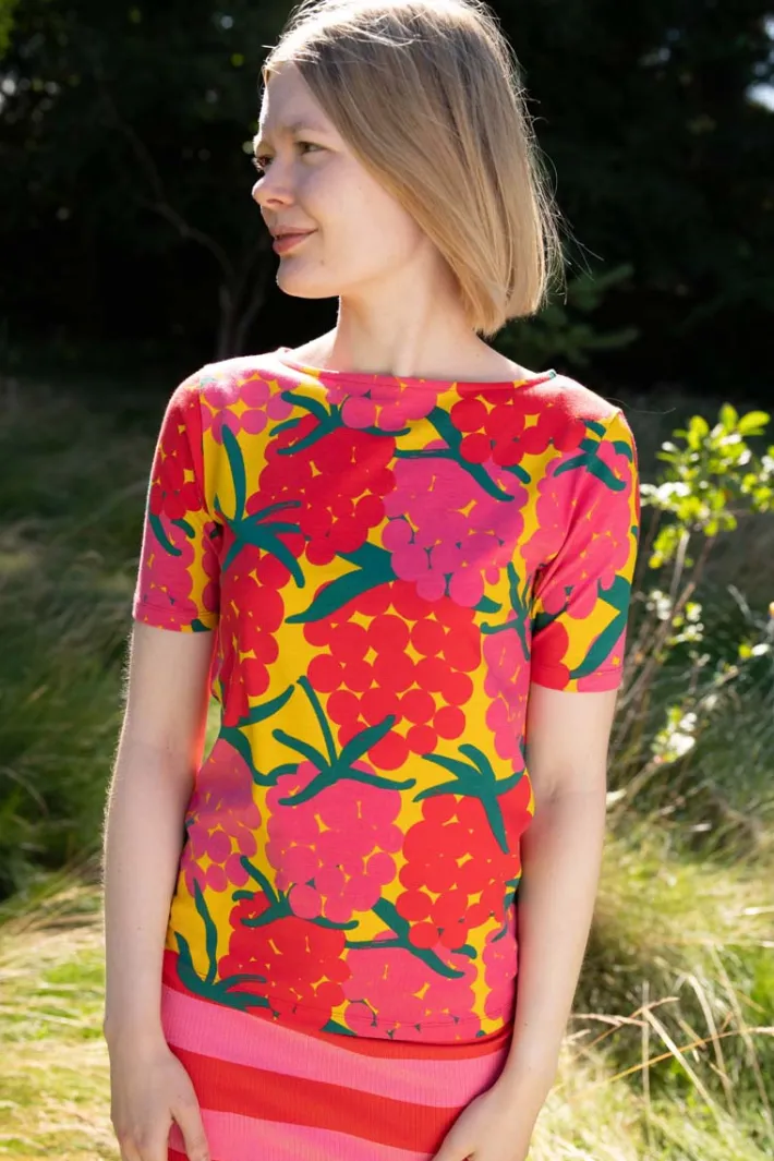 daneboat_neck_cotton_tee__1.webp Daneboat Neck Cotton Tee Yellow MAXIBERRY