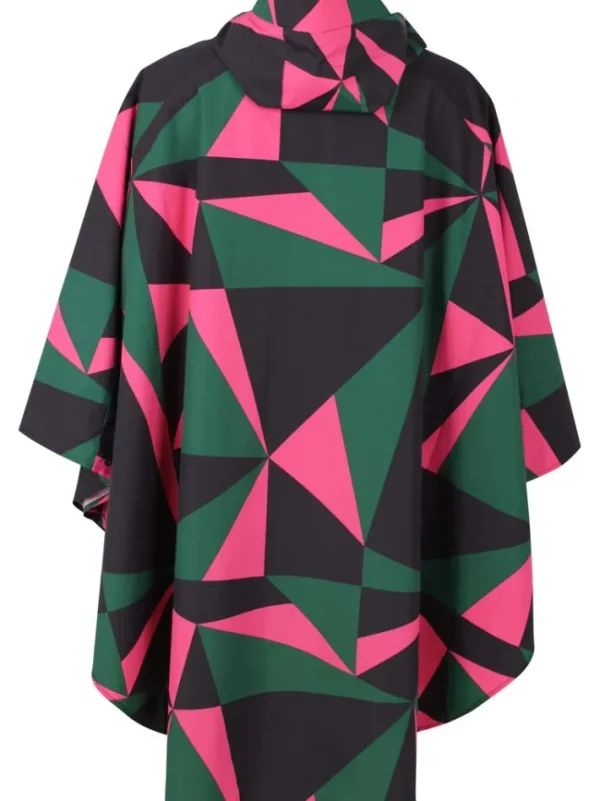 Danebodil Rainponcho Black TRIANGULATE