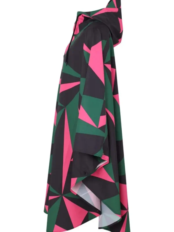 Danebodil Rainponcho Black TRIANGULATE