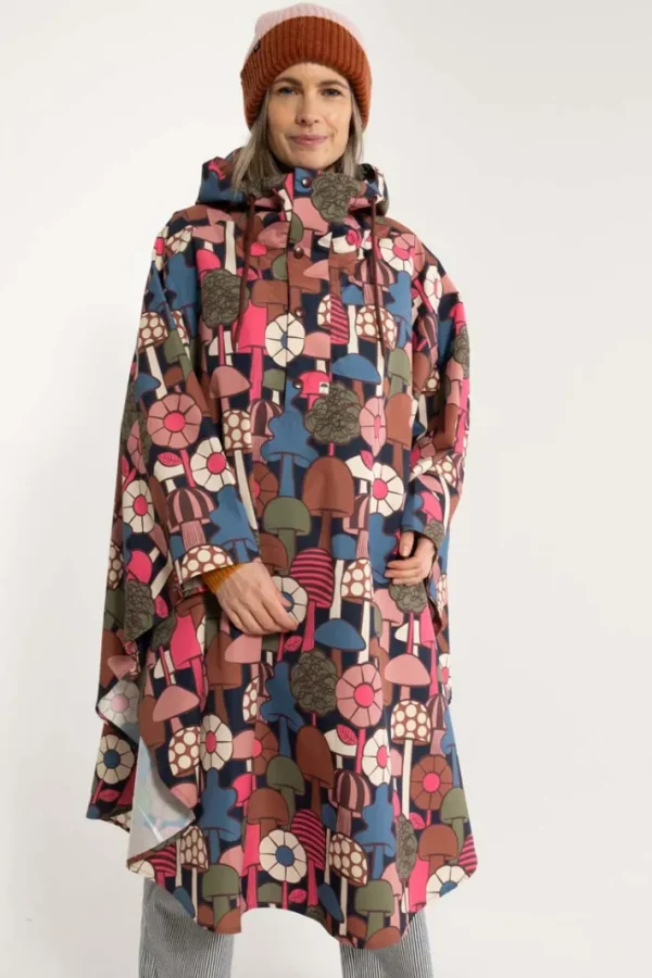 Danebodil Rainponcho Dk Navy MYKOLOGI