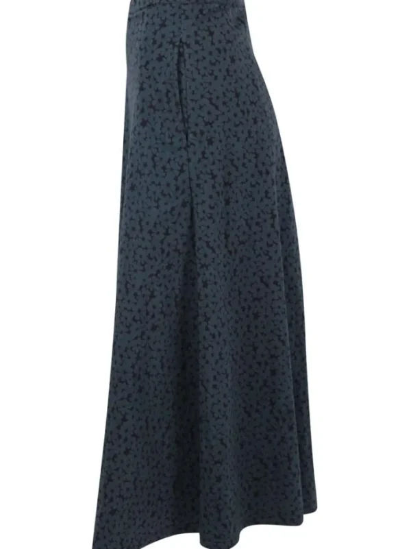 Danebrava Poplin Skirt Dark Slate FLOWERY