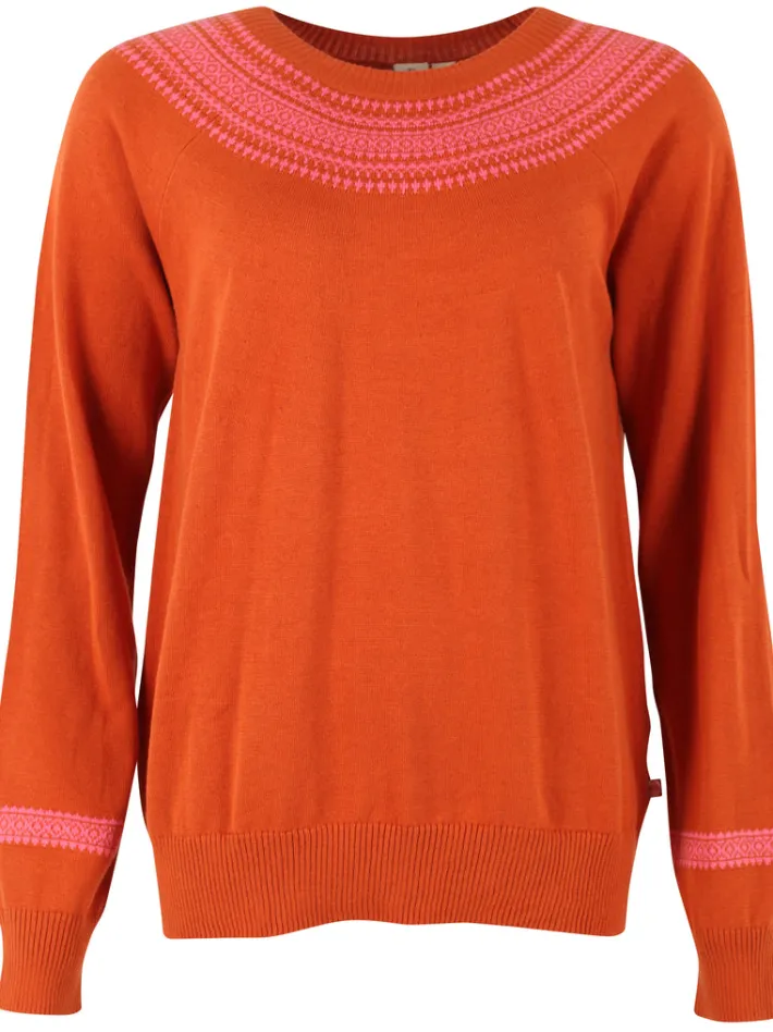 danebright_light_cotton_k_4-1.webp Danebright Light Cotton Knit Sweater Light Rust/Bright Pink
