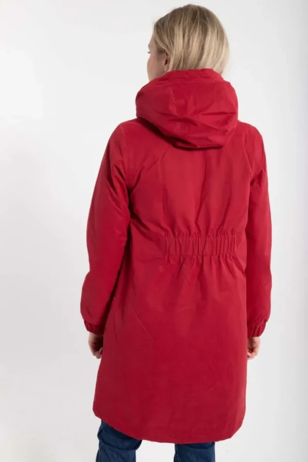Danebrunhilde Winter Parka Dark Red