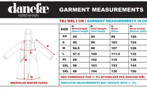 Danebrunhilde Winter Parka Black