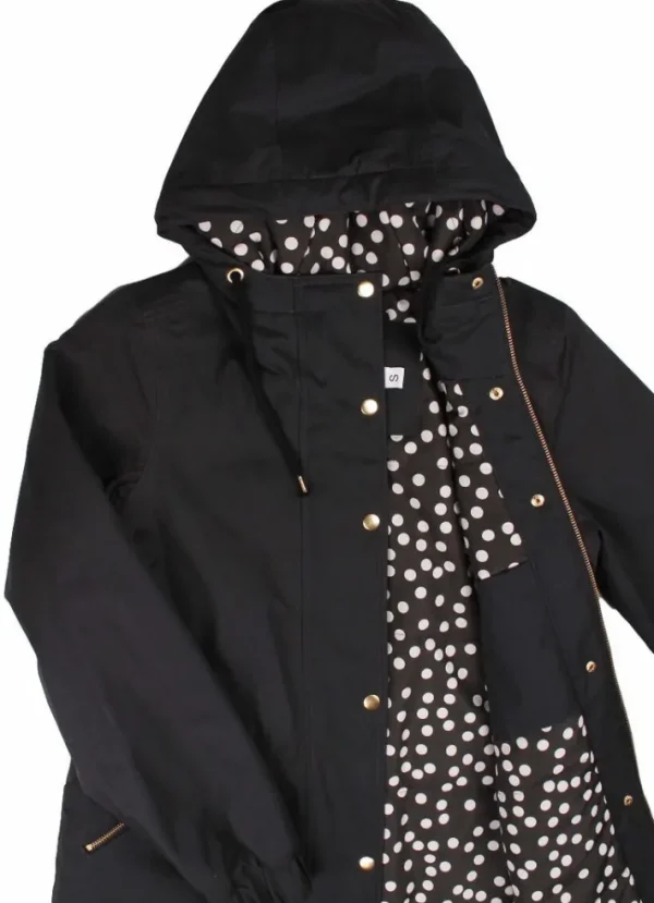 Danebrunhilde Winter Parka Black