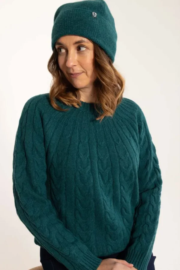 Danecables Wool Sweater Dark Slate