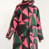 Danecherry Thermo Jacket Dark Pine/Black/Bright Pink