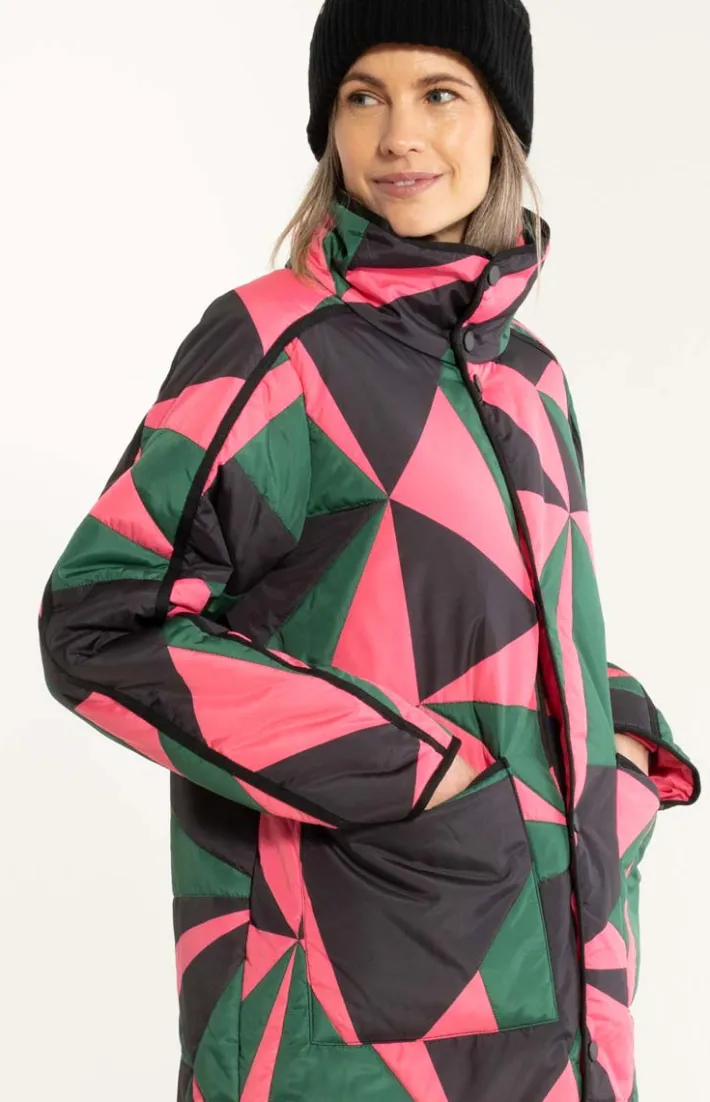danecherry_thermo_jacket__1.webp Danecherry Thermo Jacket Dark Pine/Black/Bright Pink