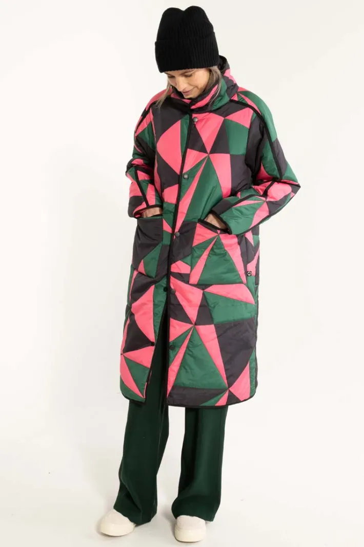 danecherry_thermo_jacket__3.webp Danecherry Thermo Jacket Dark Pine/Black/Bright Pink