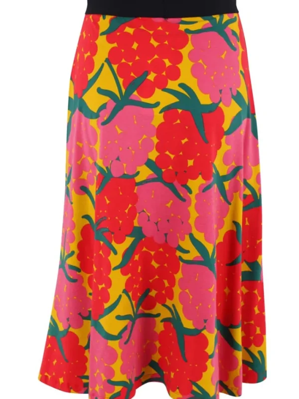 Danechichi Cotton Skirt Yellow MAXIBERRY